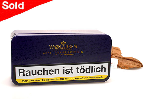 W.Ø. Larsen Craftsmans Edition 153 Years Pipe tobacco 100g Tin